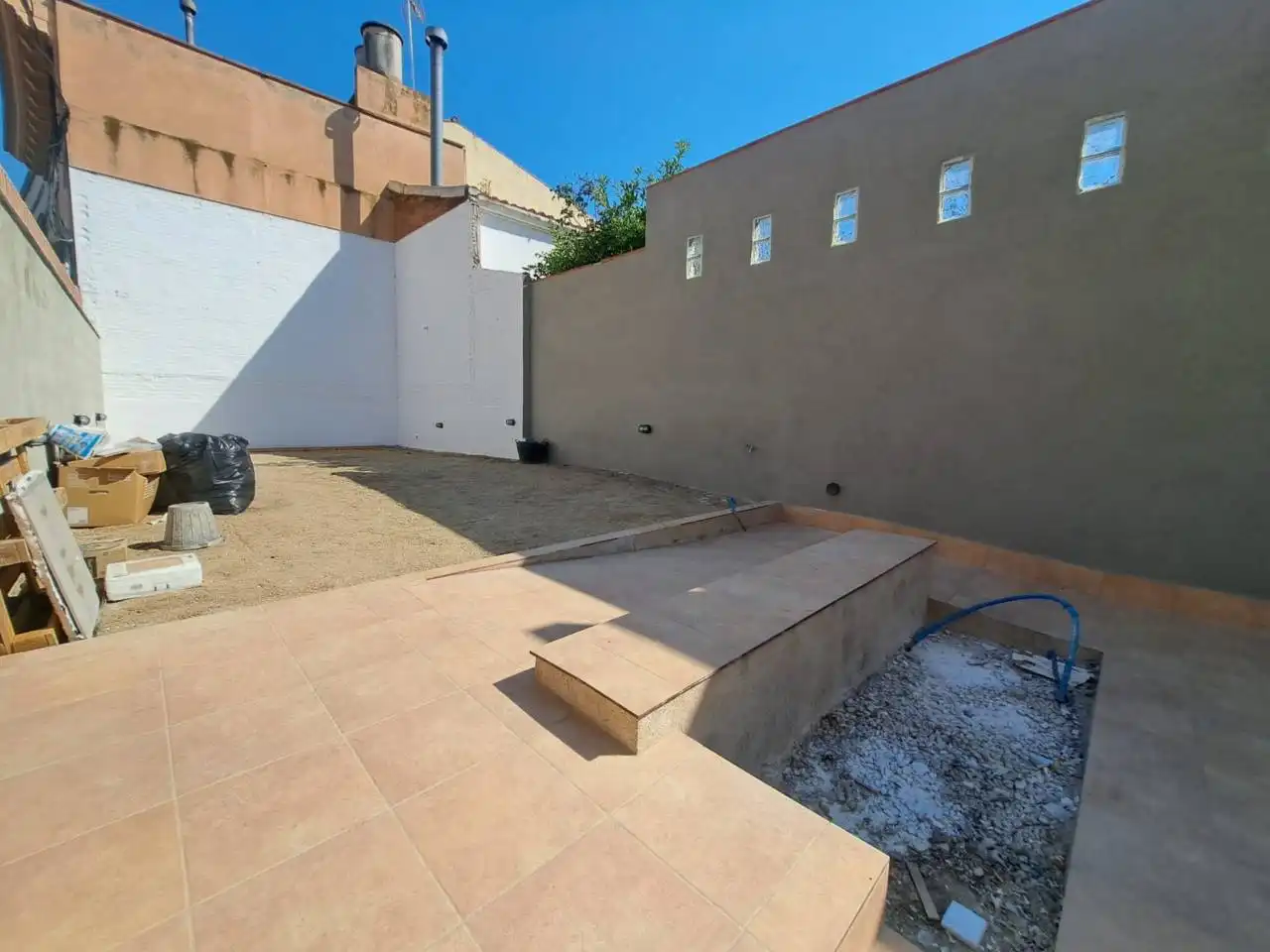 Terrace of Flat for rent in Sabadell  with Air Conditioner, Heating and Private garden