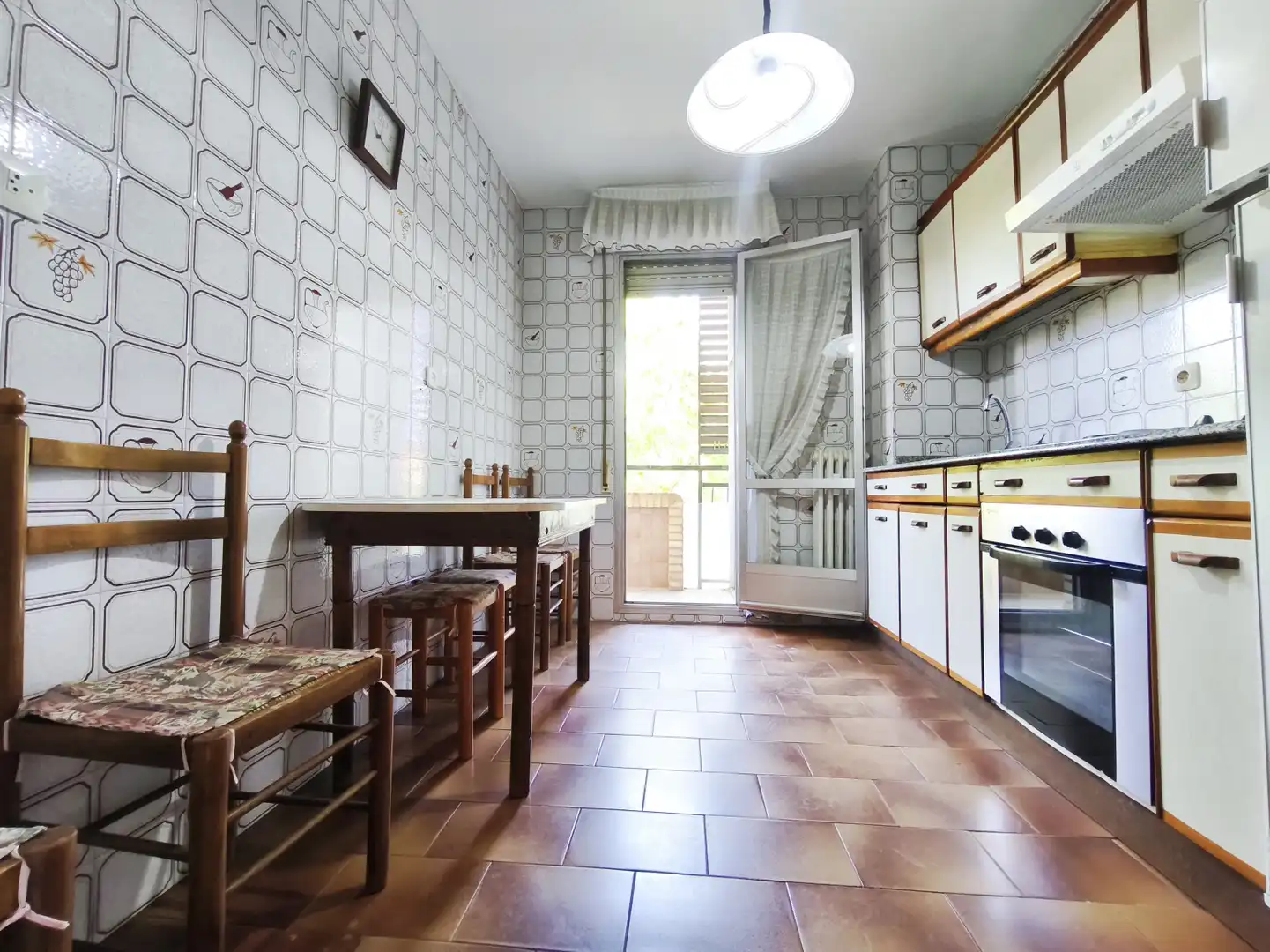 Kitchen of Flat for sale in  Logroño  with Heating, Parquet flooring and Terrace