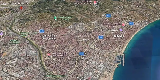 Vista exterior de Pis en venda en Montcada i Reixac