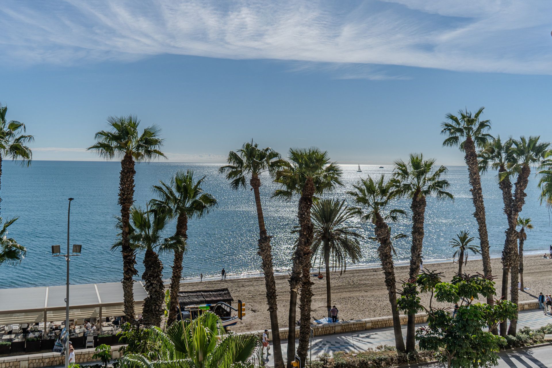 Bedroom of Apartment for sale in Málaga Capital  with Furnished and Alarm