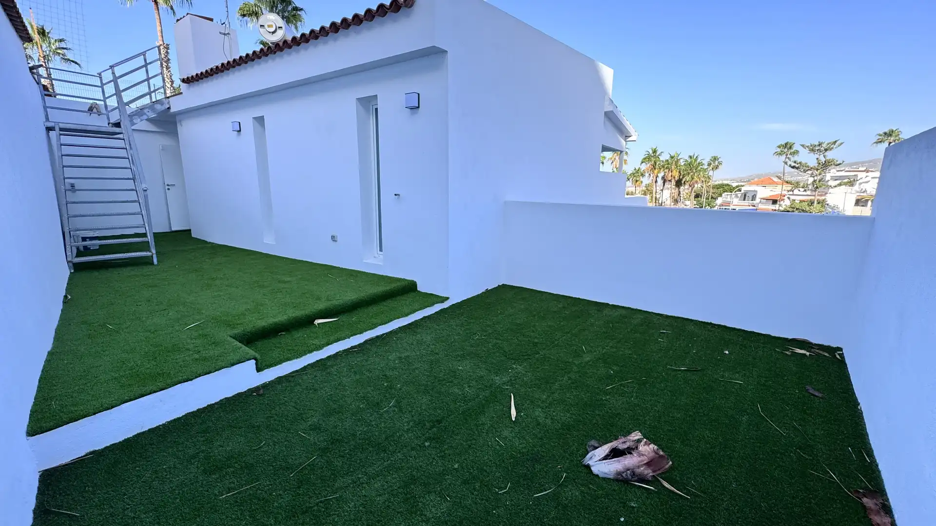 Terraza de Casa o chalet en venta en Adeje con Aire acondicionado, Jardín privado y Terraza