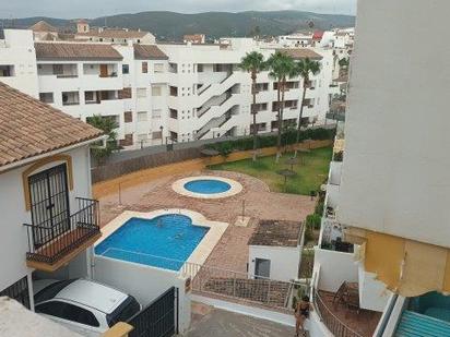 Exterior view of Flat for sale in Manilva  with Air Conditioner and Terrace