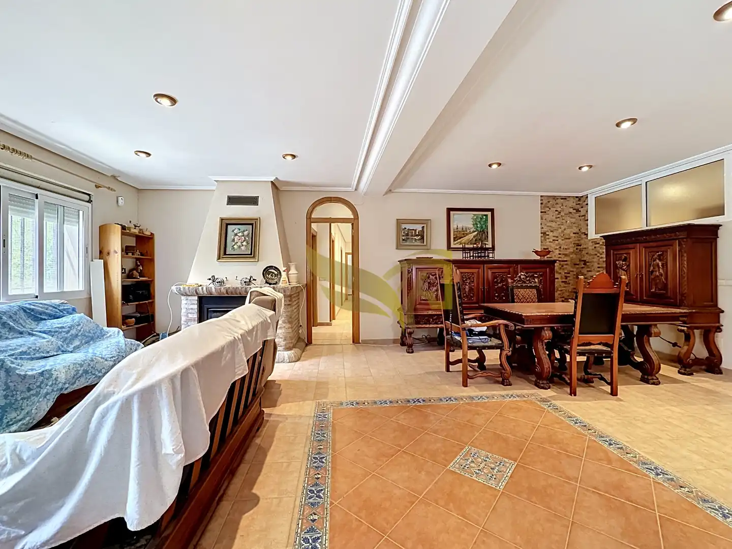Esszimmer von Country house zum Verkauf in Las Torres de Cotillas mit Klimaanlage, Privatgarten und Terrasse