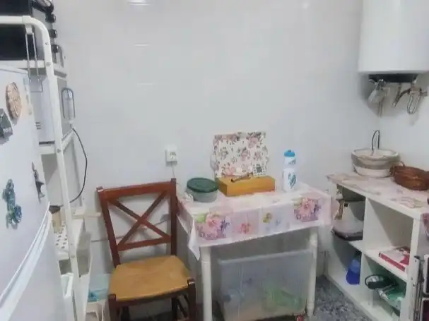 Cuina de Casa o xalet en venda en San Nicolás del Puerto amb Terrassa