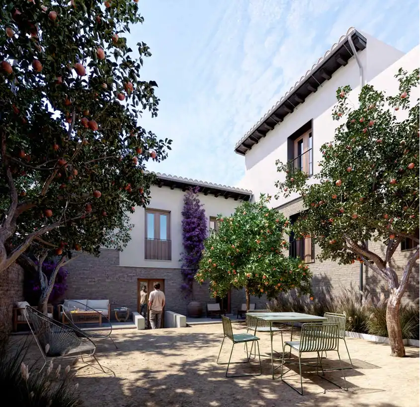 Vista exterior de Piso en venta en Granada con Aire acondicionado, Calefacción y Horno
