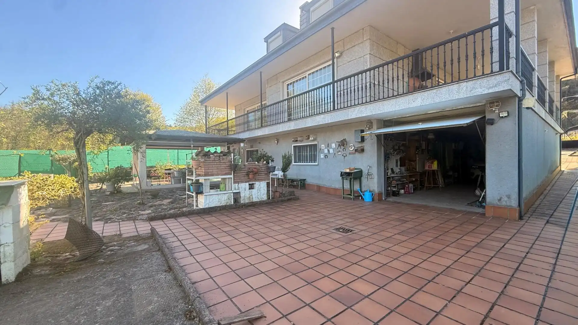 Vista exterior de Casa o chalet en venta en Leiro con Jardín privado, Terraza y Trastero