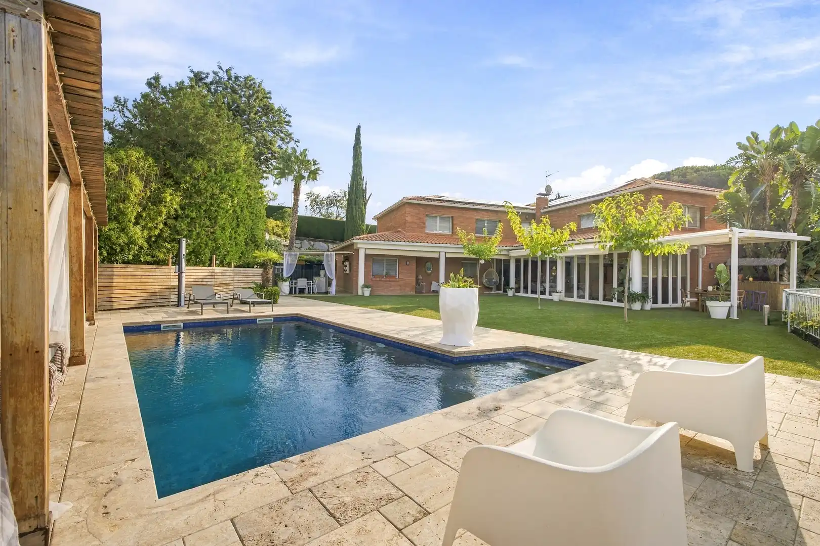Piscina de Casa o chalet en venta en Sant Vicenç de Montalt con Aire acondicionado, Calefacción y Parquet