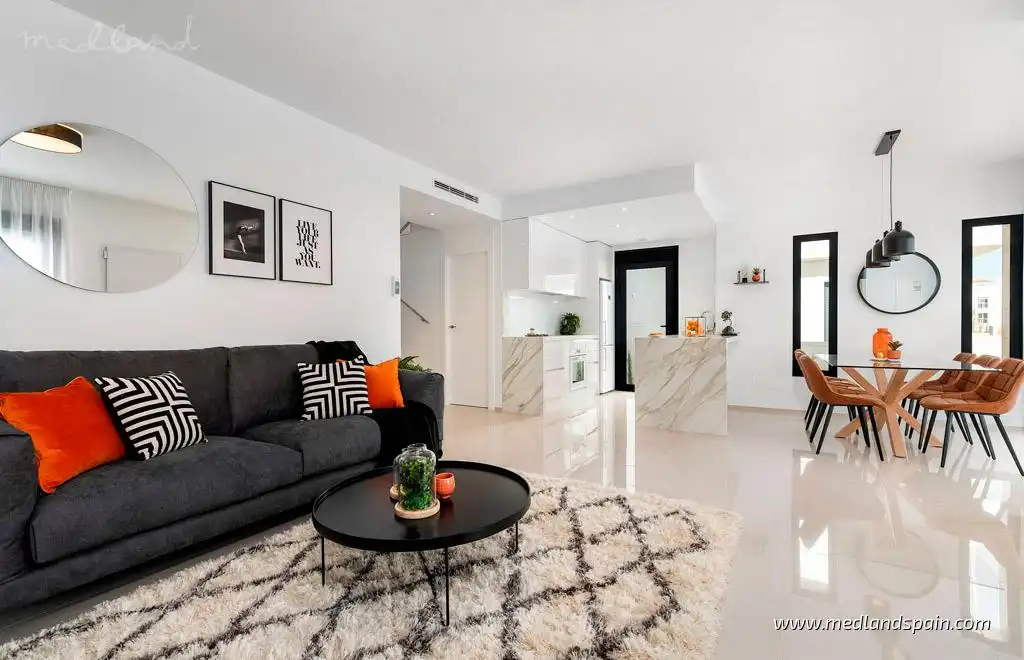Sala de estar de Casa o chalet en venta en Rojales con Jardín privado, Terraza y Trastero