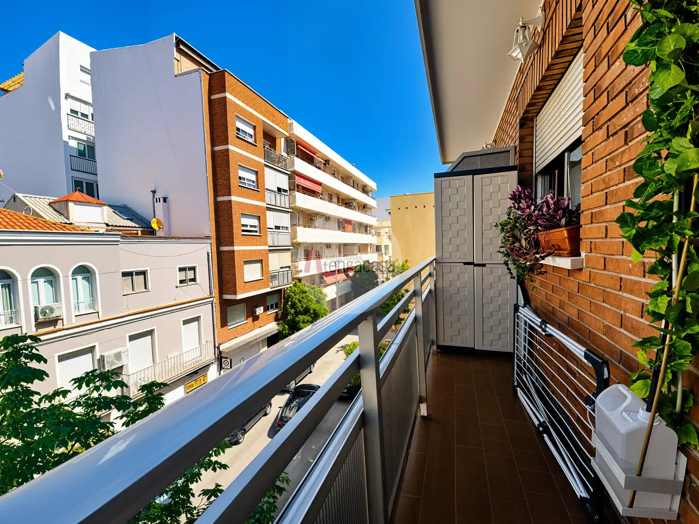 Terraza de Apartamento de alquiler en Madrid con Aire acondicionado, Calefacción y Terraza