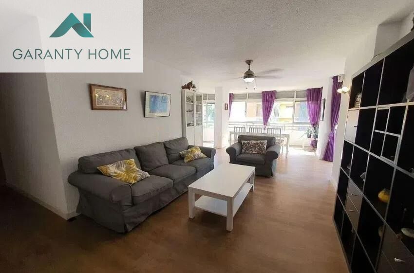 Living room of Flat to rent in Fuengirola  with Air Conditioner, Heating and Private garden