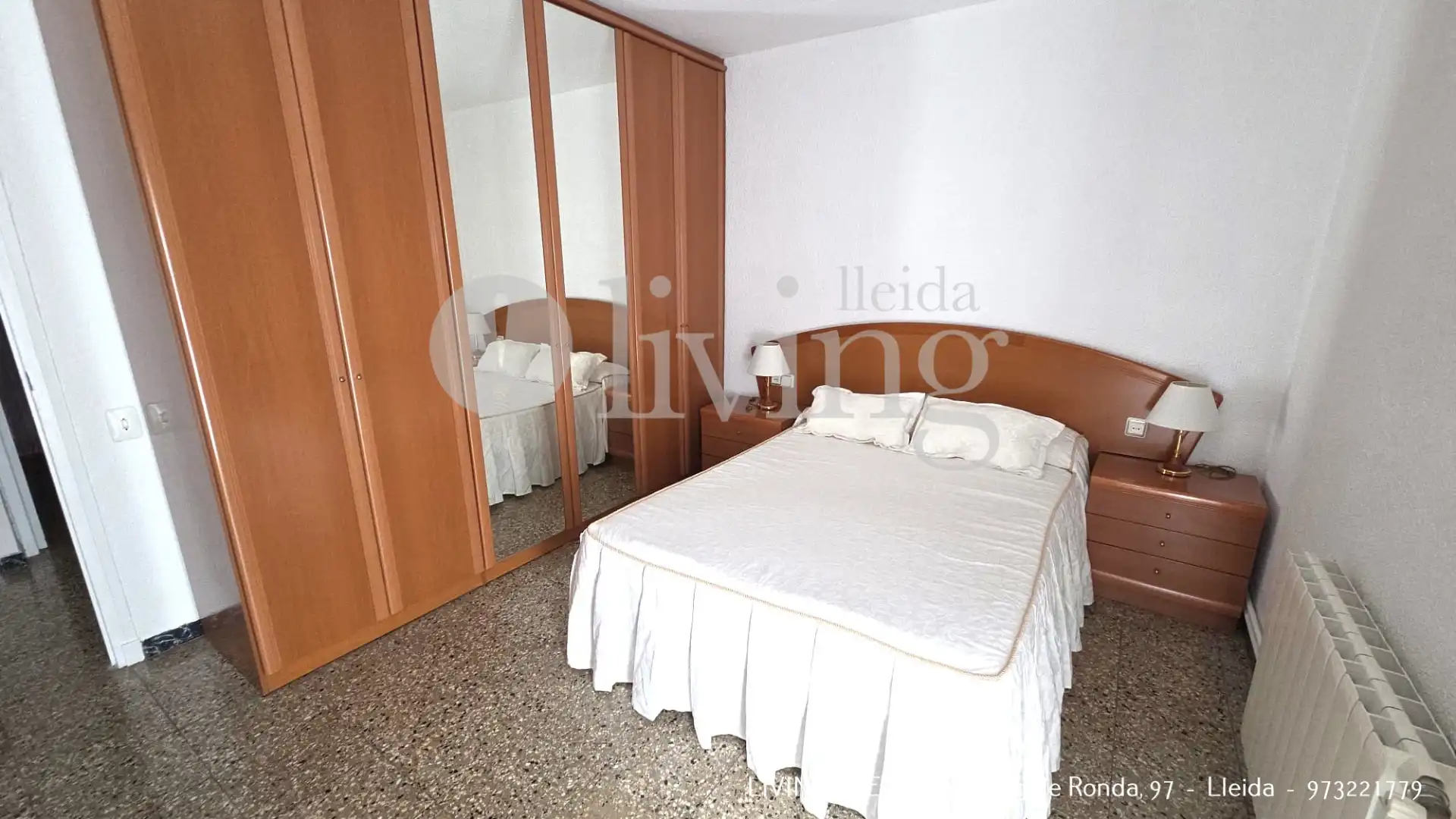 Bedroom of Flat for sale in Lleida  with Air Conditioner, Heating and Furnished