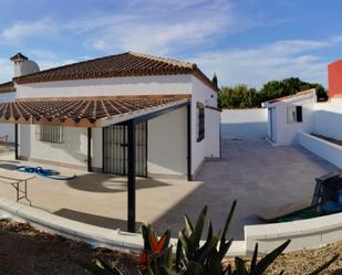 Exterior view of House or chalet for sale in Chiclana de la Frontera  with Private garden, Terrace and Storage room