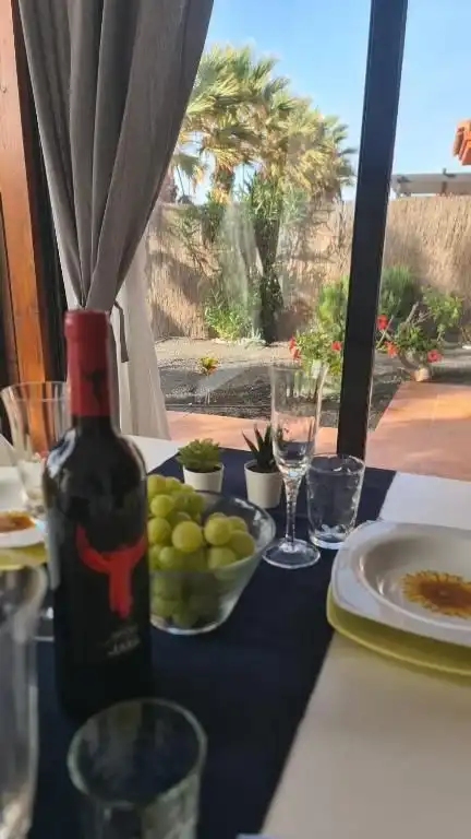Terrassa de Casa o xalet en venda en La Oliva amb Jardí privat i Piscina comunitària