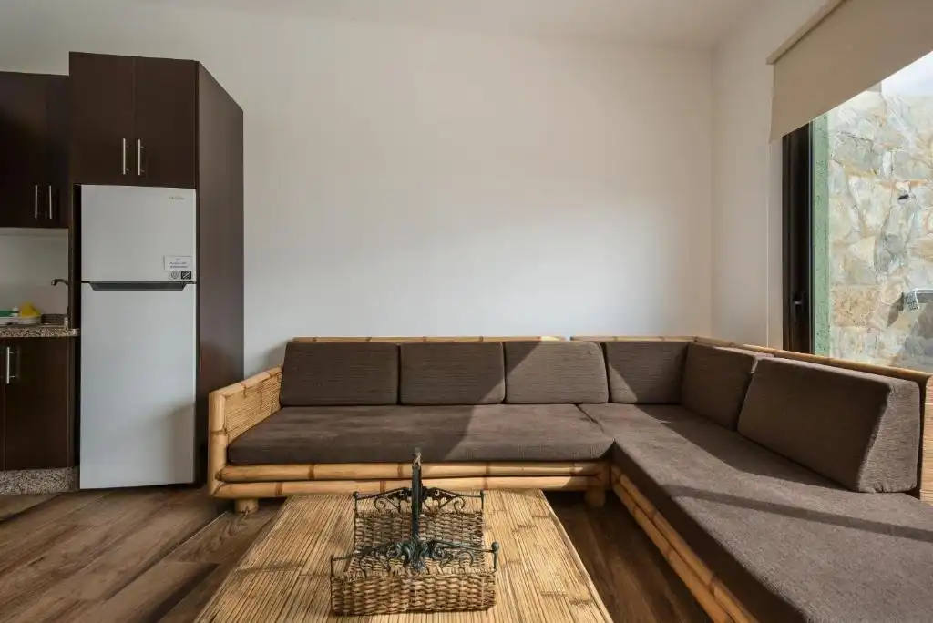 Sala de estar de Casa o chalet de alquiler en Adeje con Aire acondicionado, Calefacción y Jardín privado