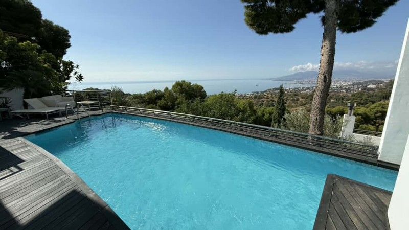 Swimming pool of House or chalet for sale in Málaga Capital  with Terrace and Swimming Pool