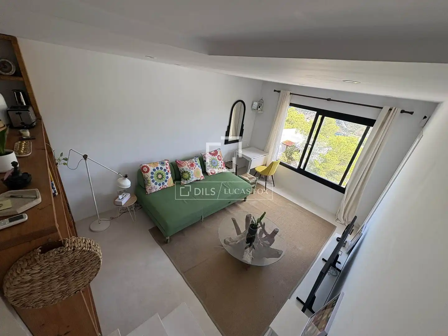 Terrasse von Wohnung zur Miete in Cala Vedella - Cala Tarida  