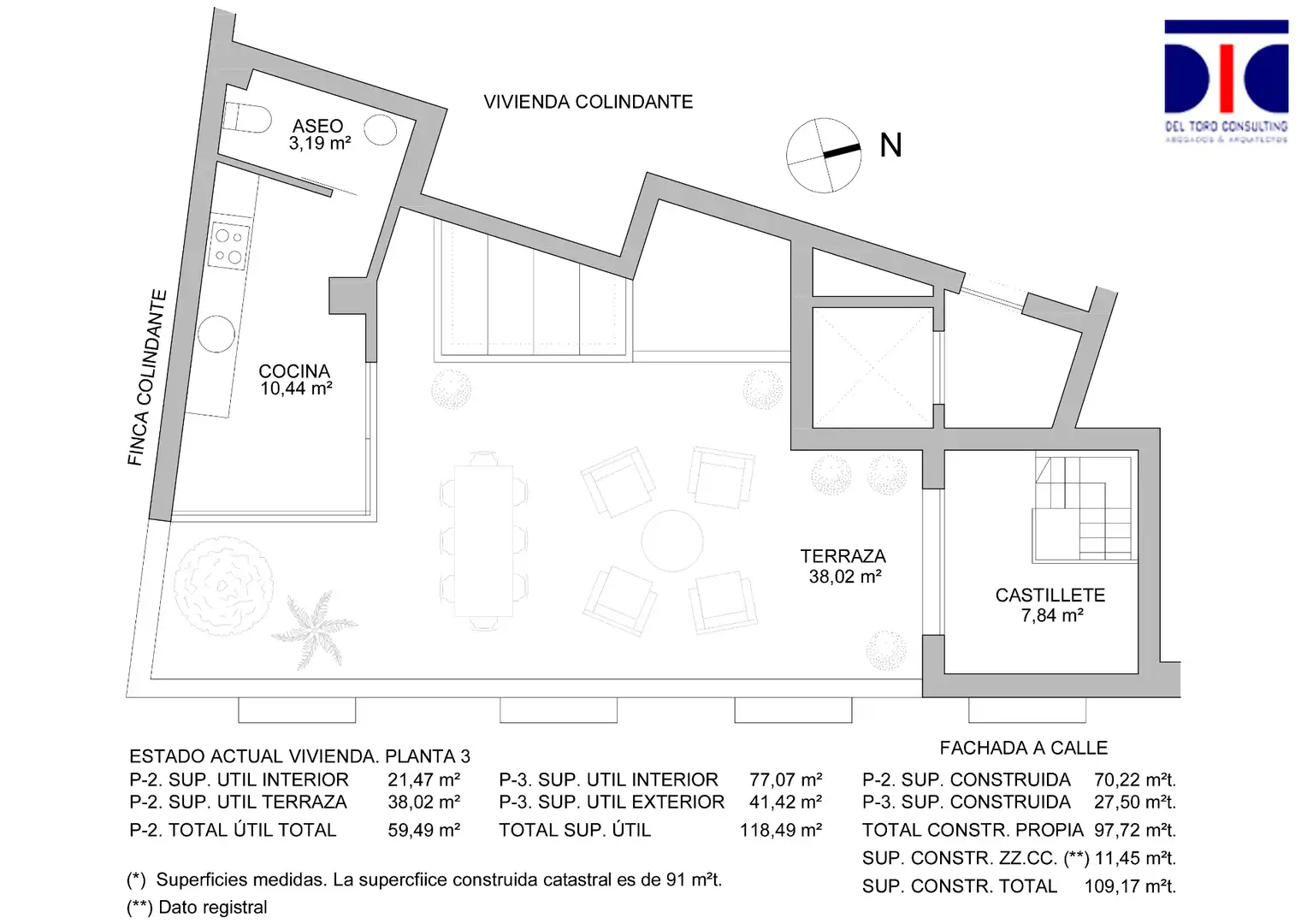 Penthouse with terrace for sale in Calle Muro de los Navarros, imagen 4