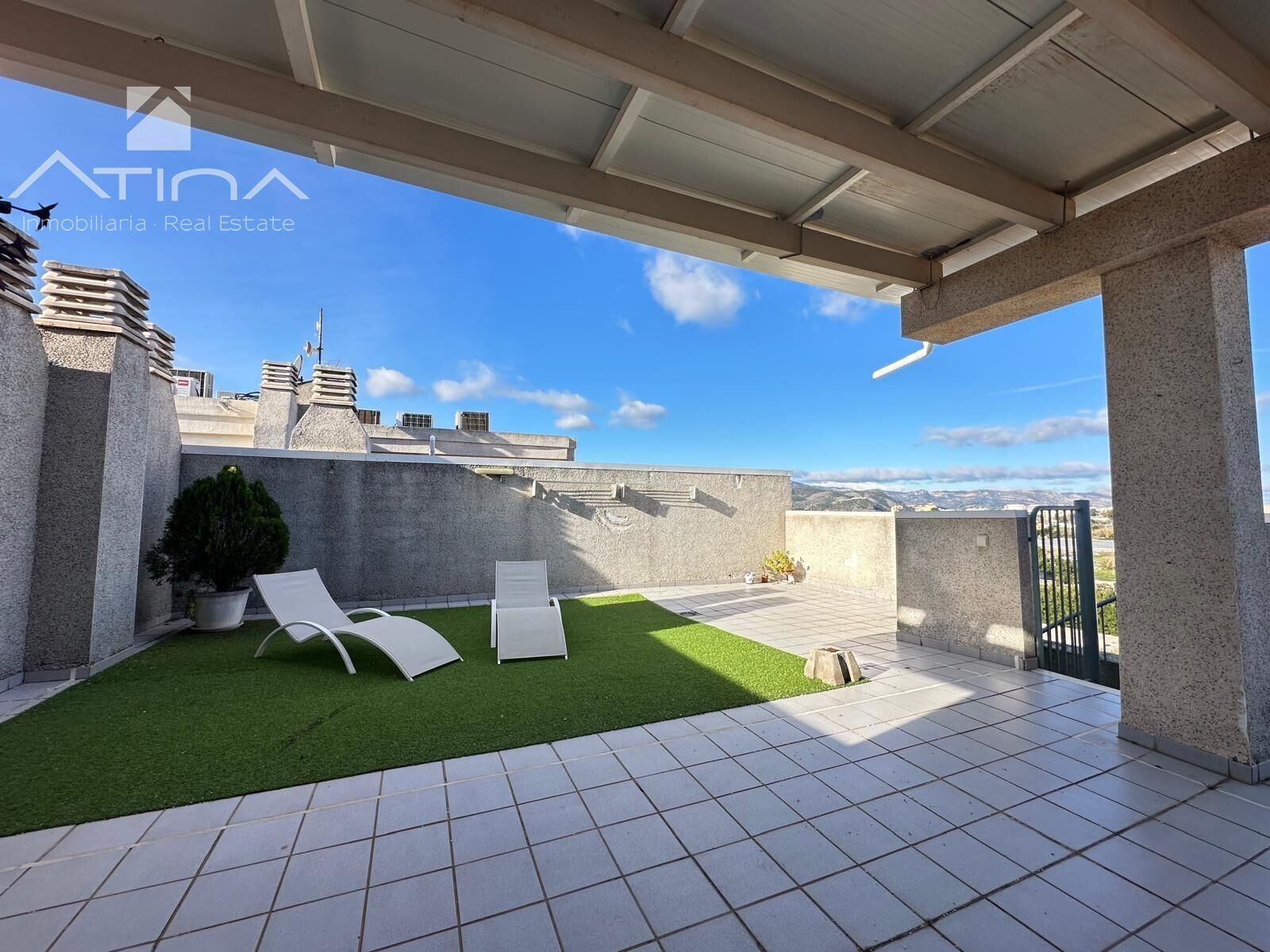 Terraza de Ático en venta en Daimús con Aire acondicionado, Jardín privado y Terraza