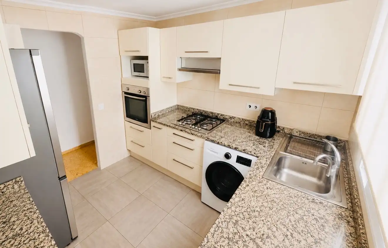 Kitchen of Flat for sale in Jávea / Xàbia  with Air Conditioner, Heating and Terrace
