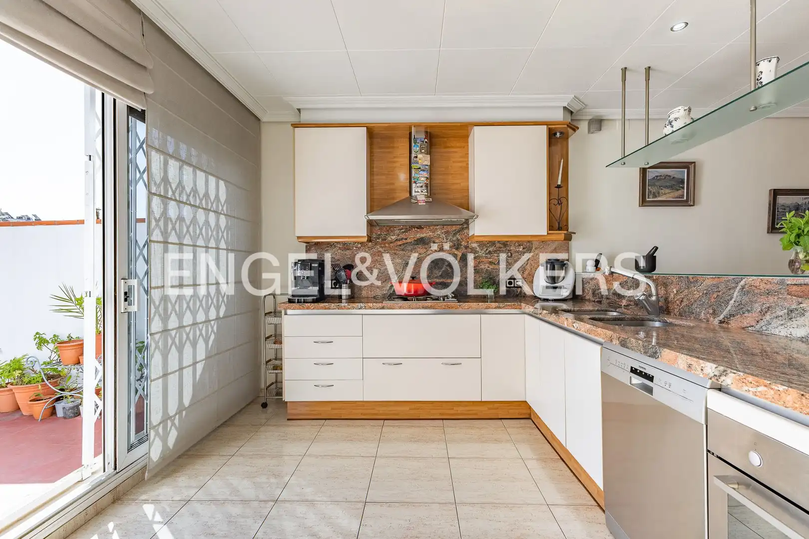 Cocina de Casa o chalet en venta en Terrassa con Aire acondicionado, Calefacción y Jardín privado
