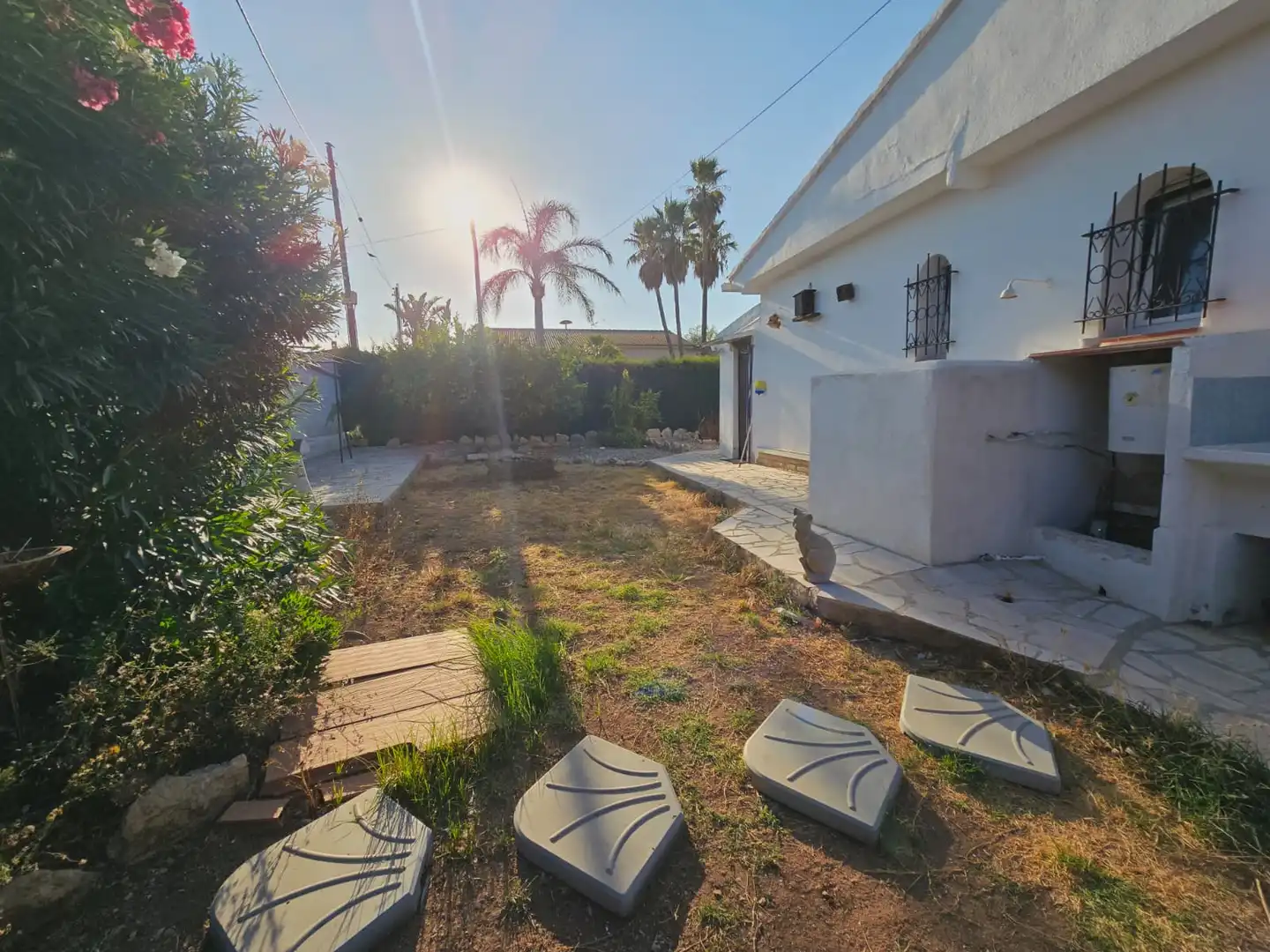 Jardí de Casa o xalet en venda en Mont-roig del Camp amb Jardí privat, Traster i Piscina