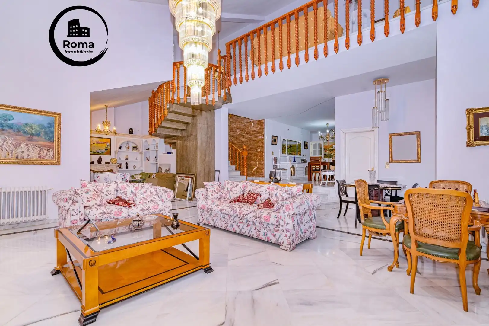 Sala de estar de Casa o chalet en venta en La Zubia con Calefacción, Jardín privado y Terraza