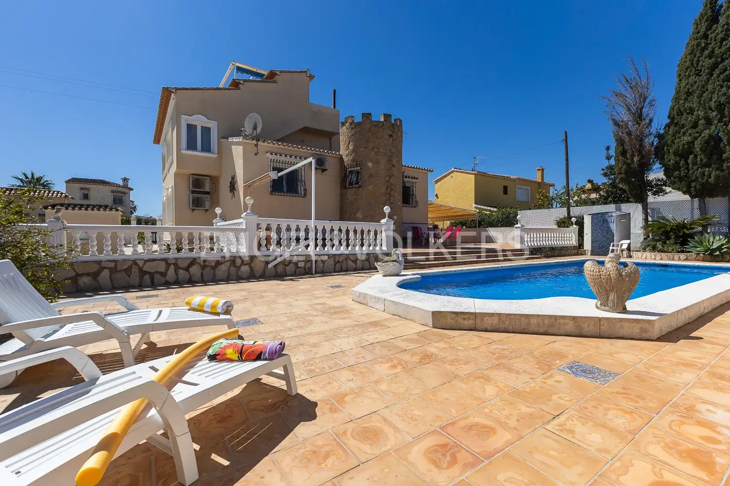 Vista exterior de Finca rústica en venta en Els Poblets con Aire acondicionado, Calefacción y Jardín privado