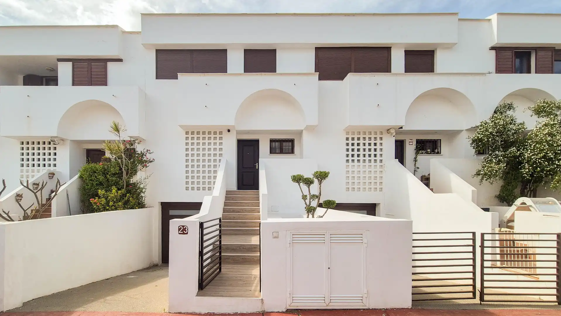 Exterior view of Detached homes for sale in Mijas  with Community pool