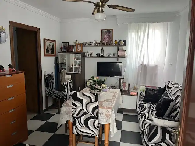 Sala de estar de Casa adosada en venta en Vejer de la Frontera con Terraza, Amueblado y Balcón