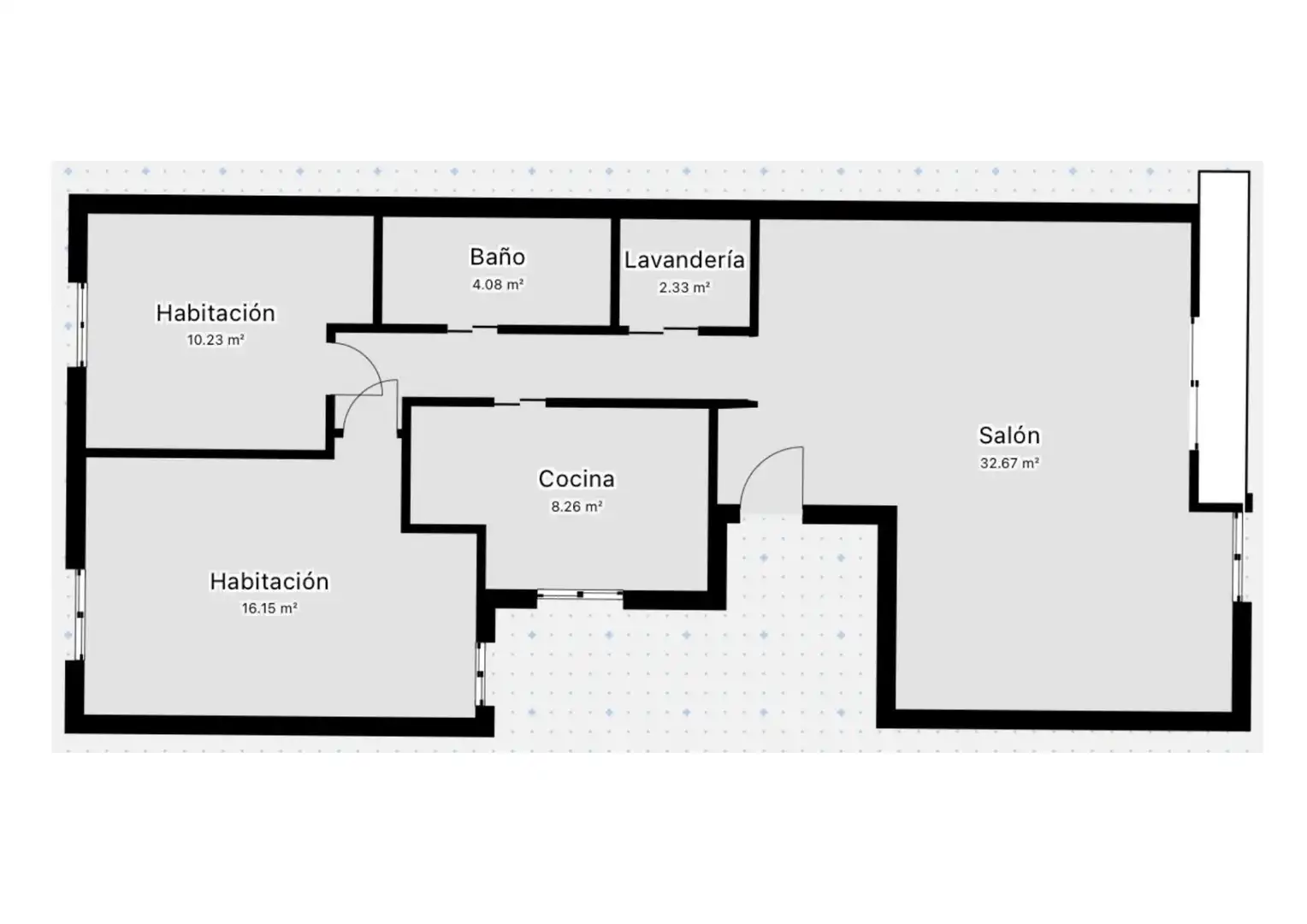 Piso en venta en Vilanova i la Geltrú con Parquet, Trastero y Balcón