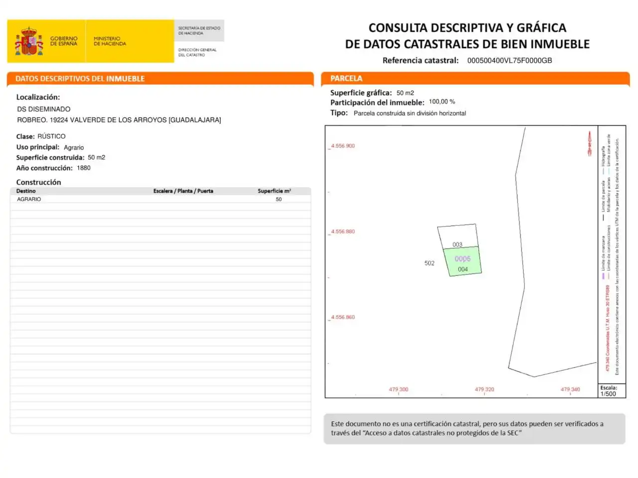 Rustikales Grundstück zum Verkauf in Calle carretera tamajon, imagen 11