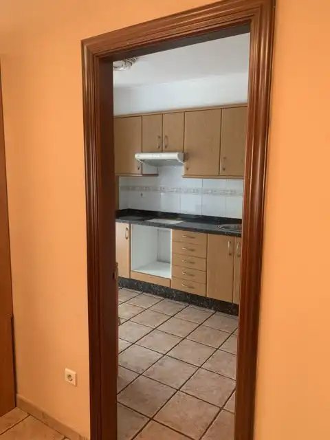 Cocina de Apartamento en venta en Marín con Parquet, Trastero y Amueblado
