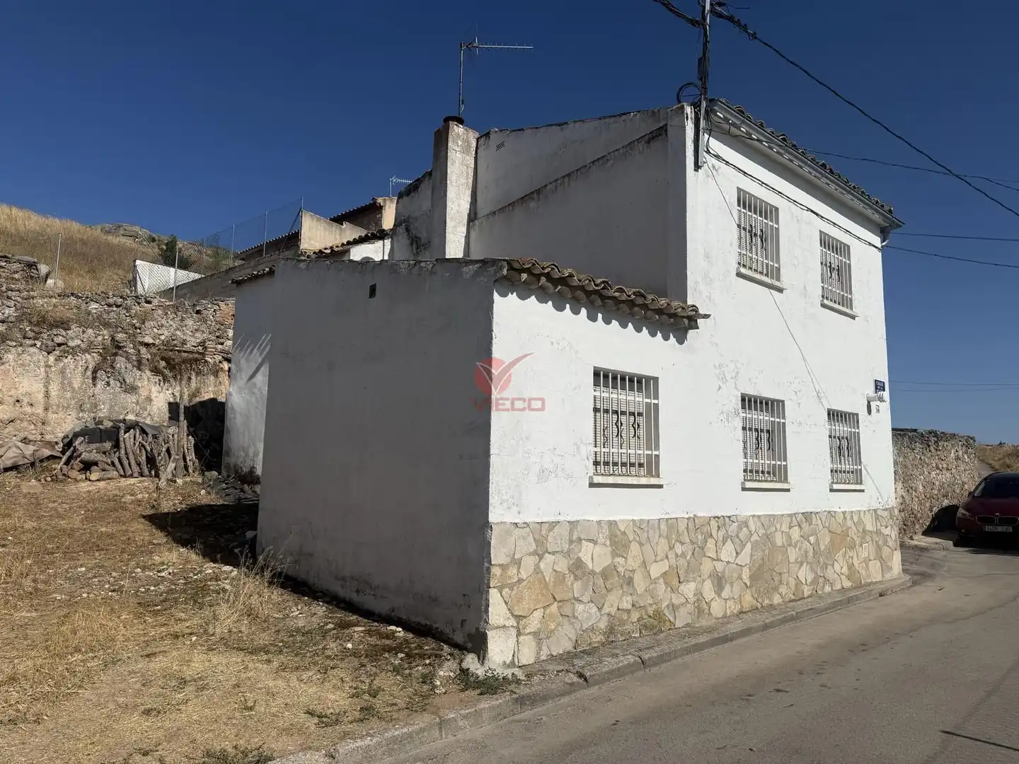 Vista exterior de Casa o chalet en venta en Cuenca con Calefacción y Amueblado
