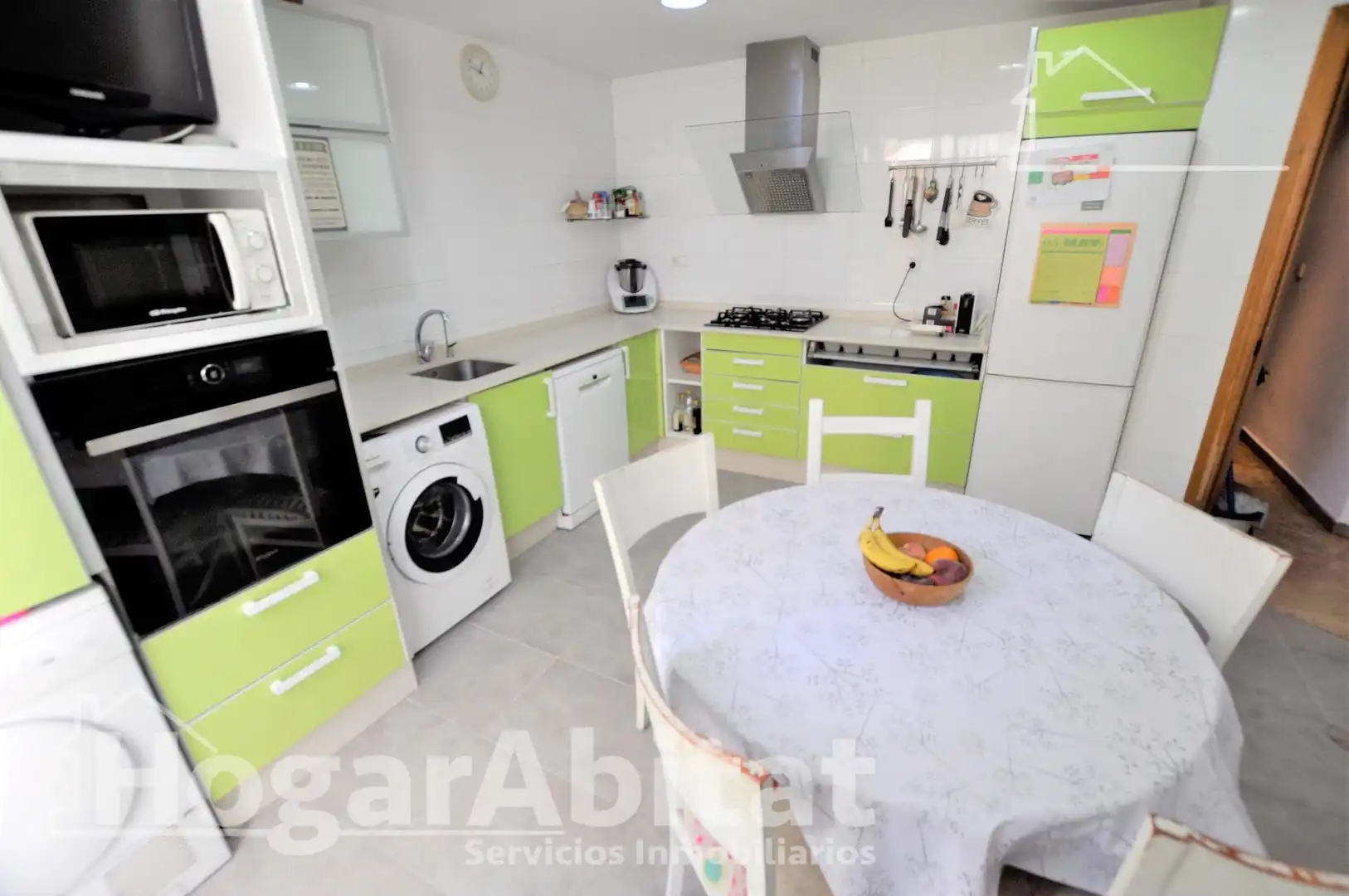 Küche von Wohnung zum Verkauf in Valencia mit Klimaanlage, Heizung und Terrasse