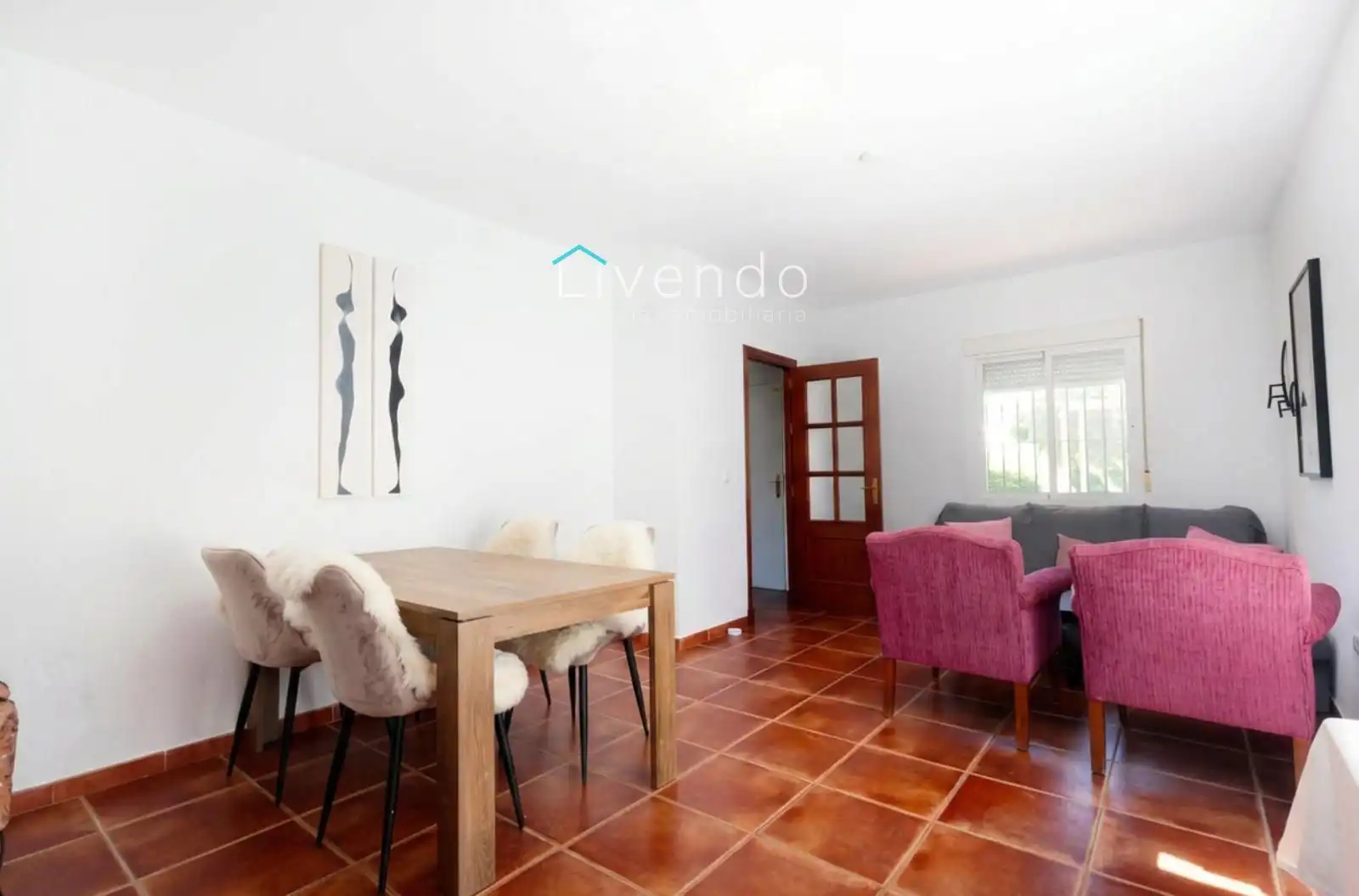 Sala d'estar de Casa o xalet en venda en Chiclana de la Frontera amb Aire condicionat