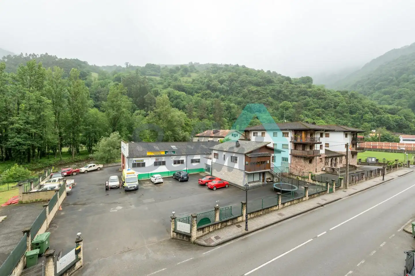 Exterior view of Flat for sale in Belmonte de Miranda  with Heating and Terrace