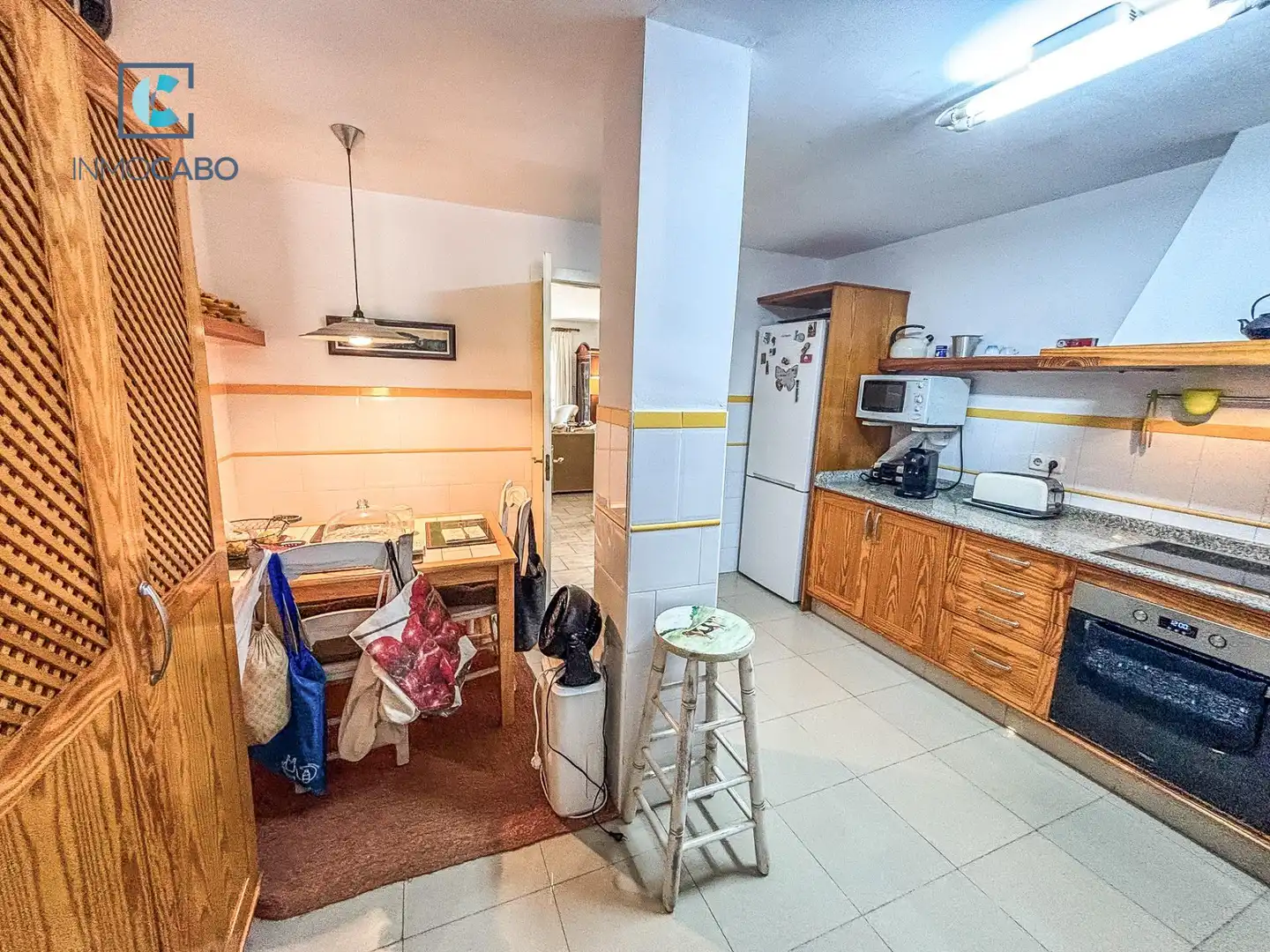 Küche von Erdgeschoss zum Verkauf in Cartagena mit Heizung, Privatgarten und Terrasse