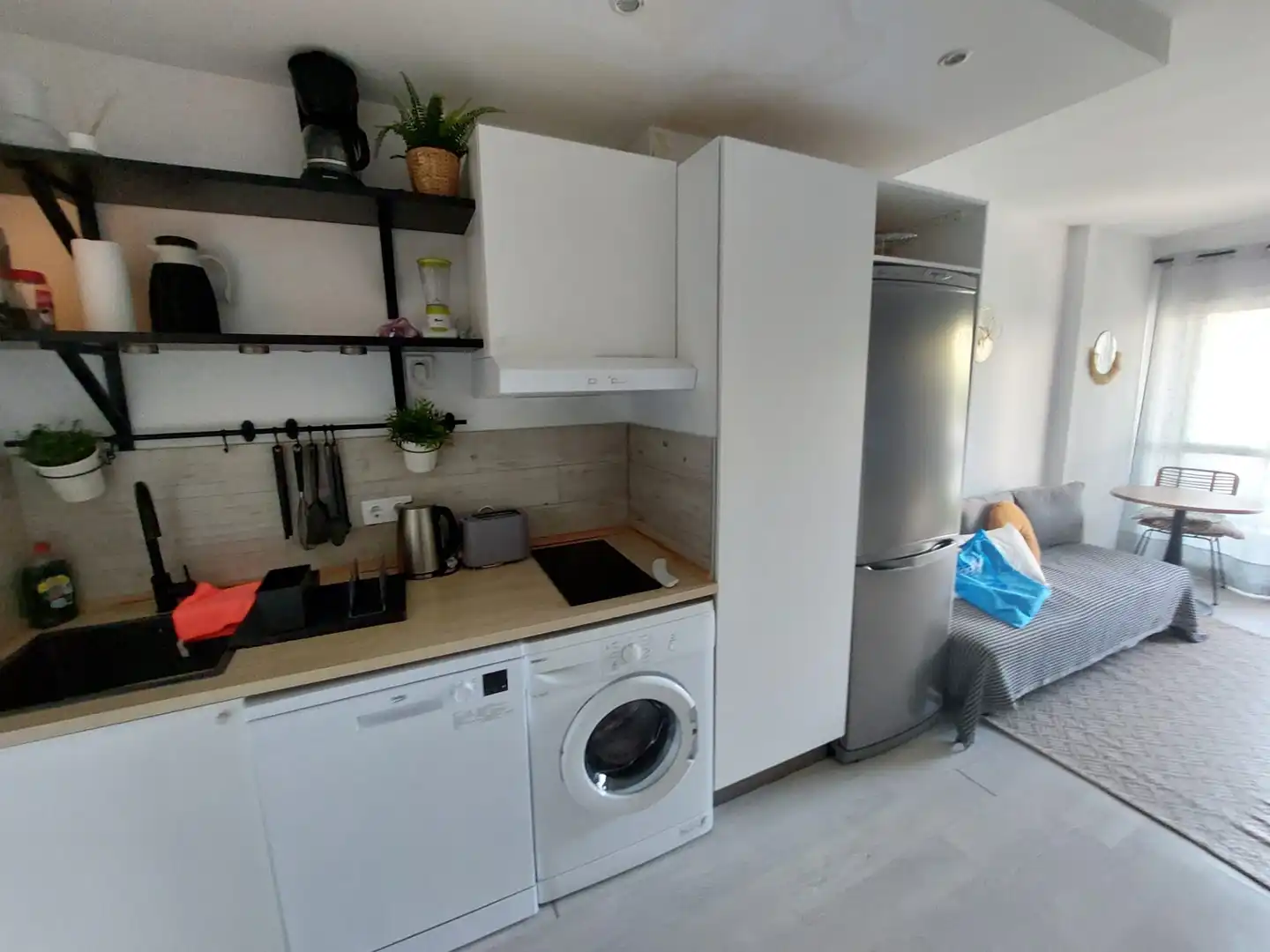Cocina de Estudio en venta en Benalmádena con Aire acondicionado, Terraza y Amueblado
