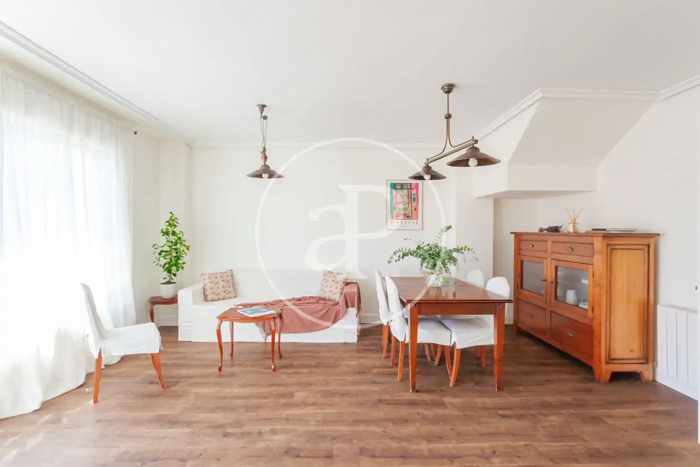 Living room of Duplexes for sale in Madrid  with Air Conditioner, Heating and Storage room