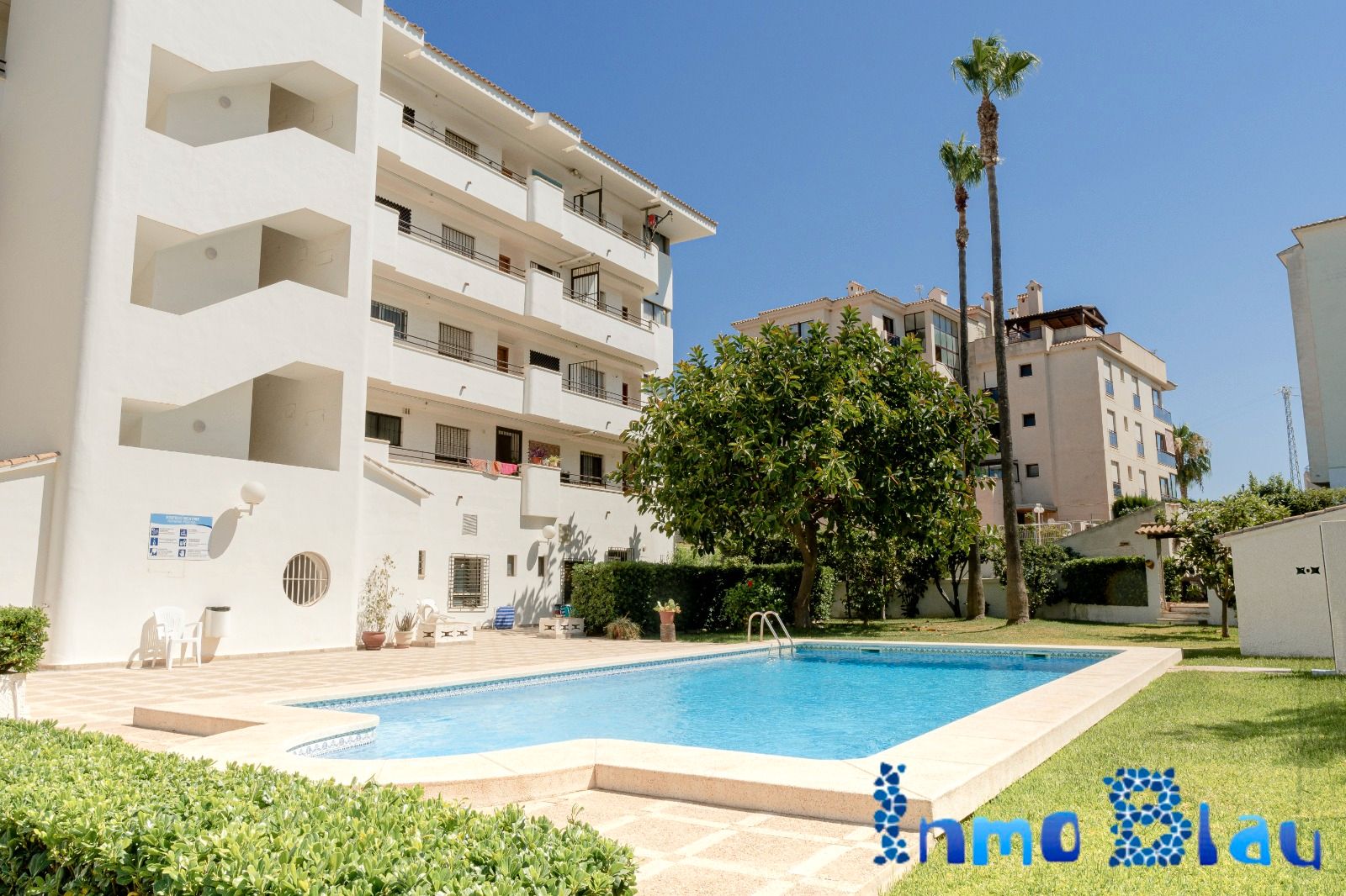 Exterior view of Apartment for sale in L'Alfàs del Pi  with Air Conditioner, Heating and Private garden