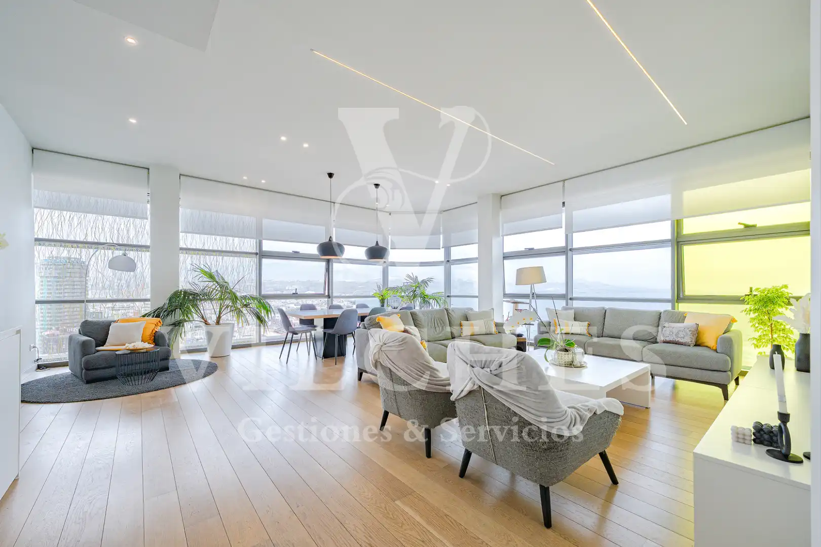Sala de estar de Piso en venta en Las Palmas de Gran Canaria con Aire acondicionado y Trastero