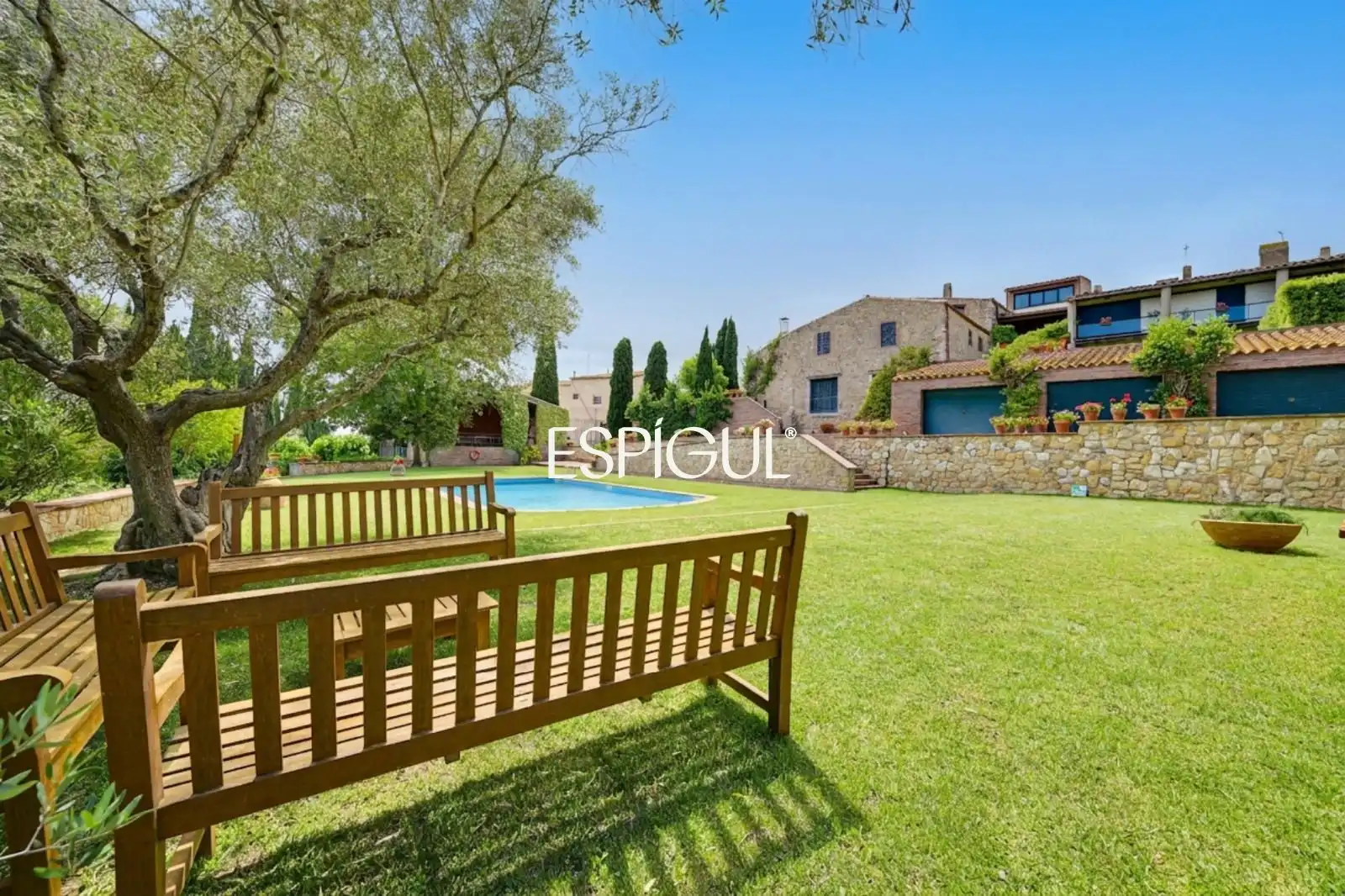 Jardín de Casa adosada en venta en Albons con Aire acondicionado, Calefacción y Jardín privado