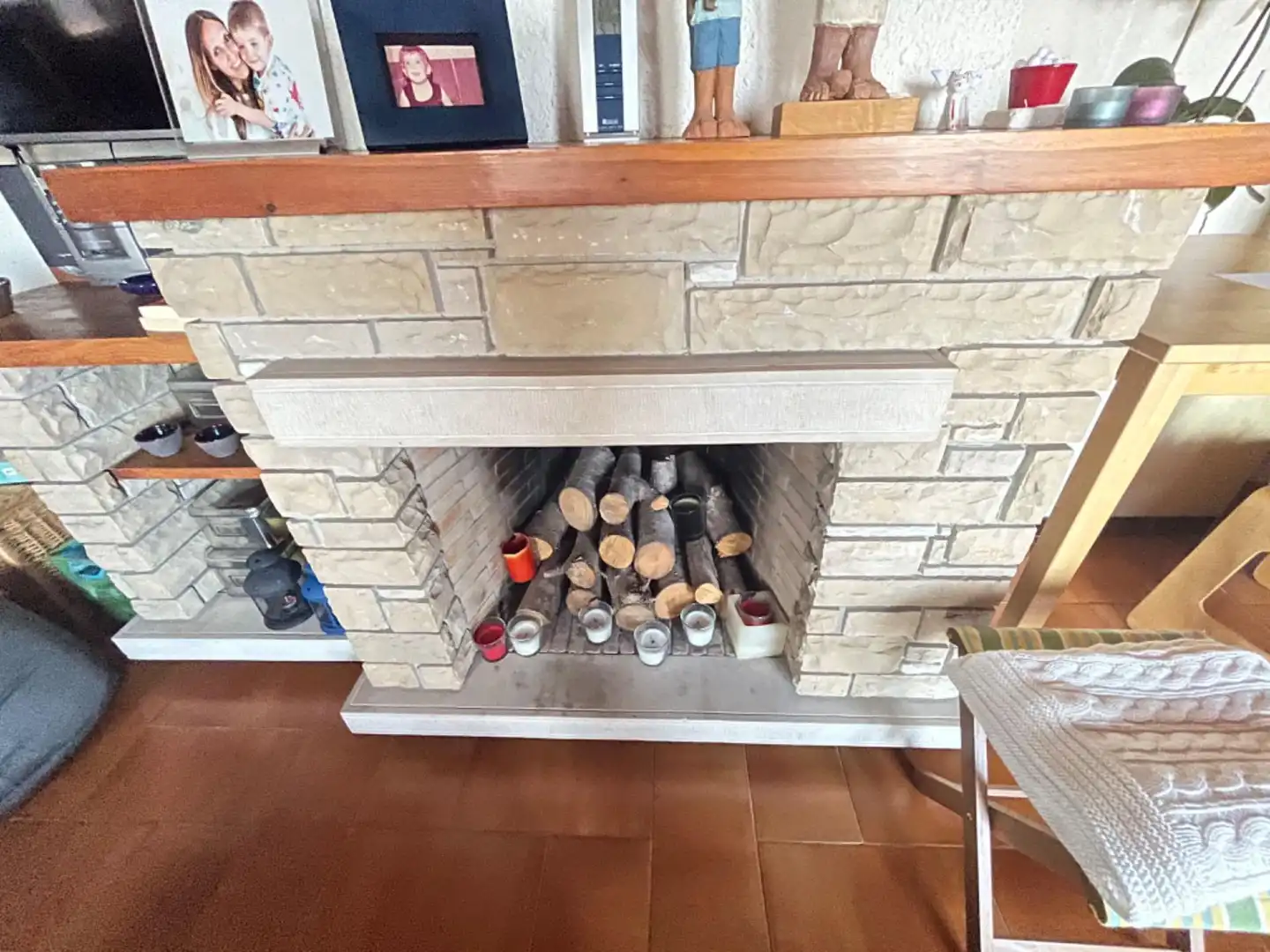 Sala d'estar de Casa o xalet en venda en Cervera amb Calefacció, Jardí privat i Terrassa