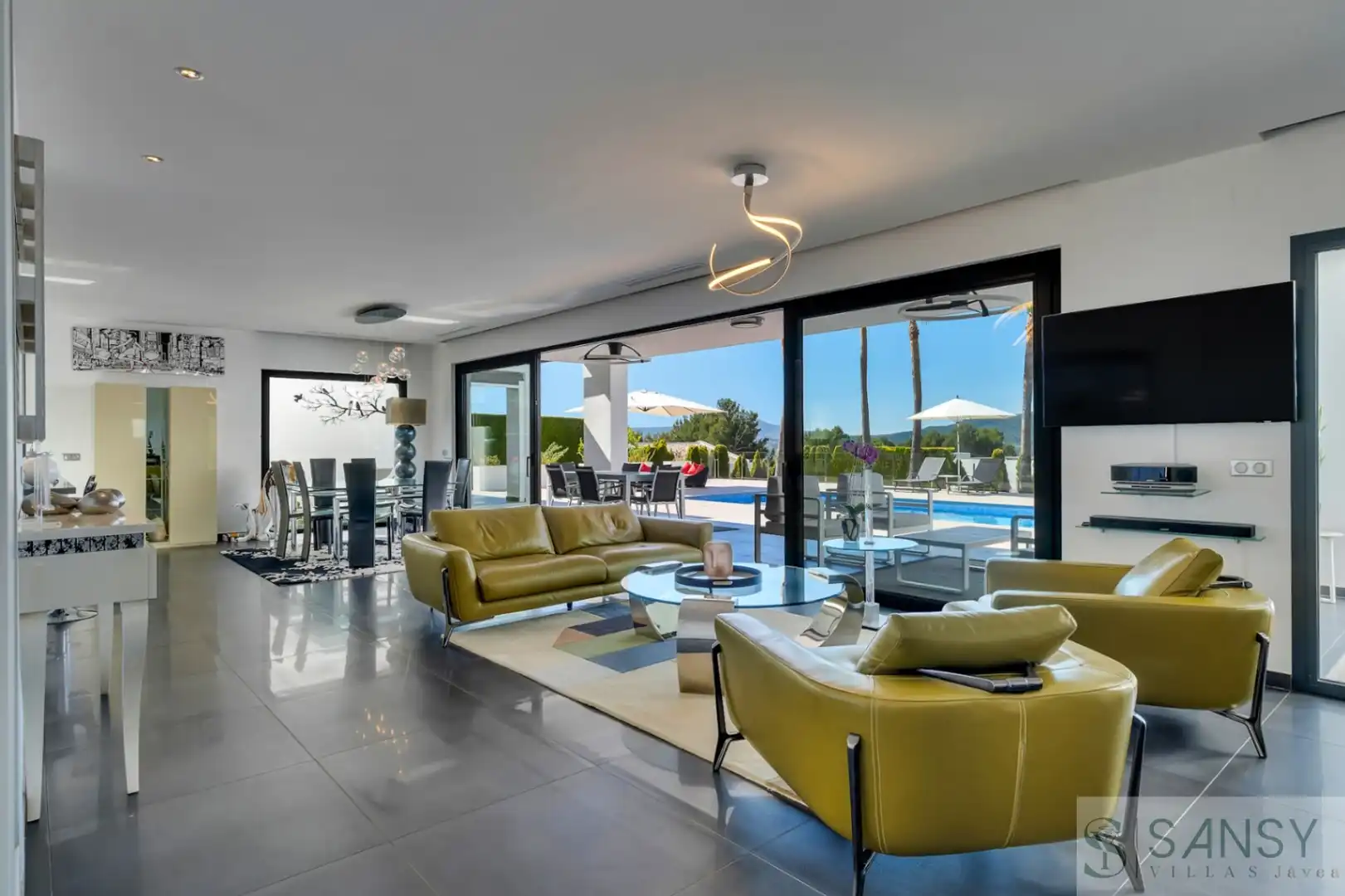Sala d'estar de Casa o xalet en venda en Jávea / Xàbia amb Aire condicionat, Calefacció i Terrassa