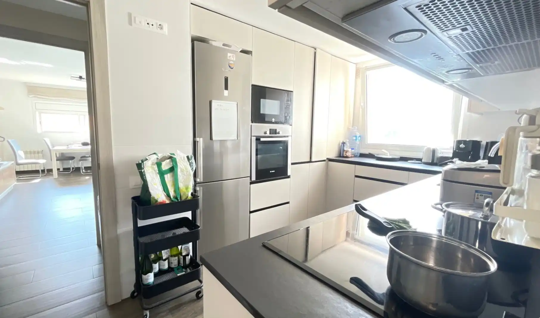 Cocina de Piso en venta en El Prat de Llobregat con Aire acondicionado, Calefacción y Parquet