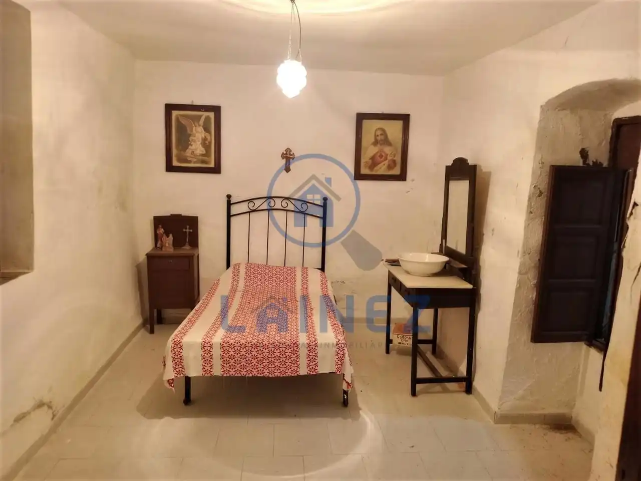 Bedroom of Houses for sale in Granja de Torrehermosa  with Heating, Private garden and Storage room