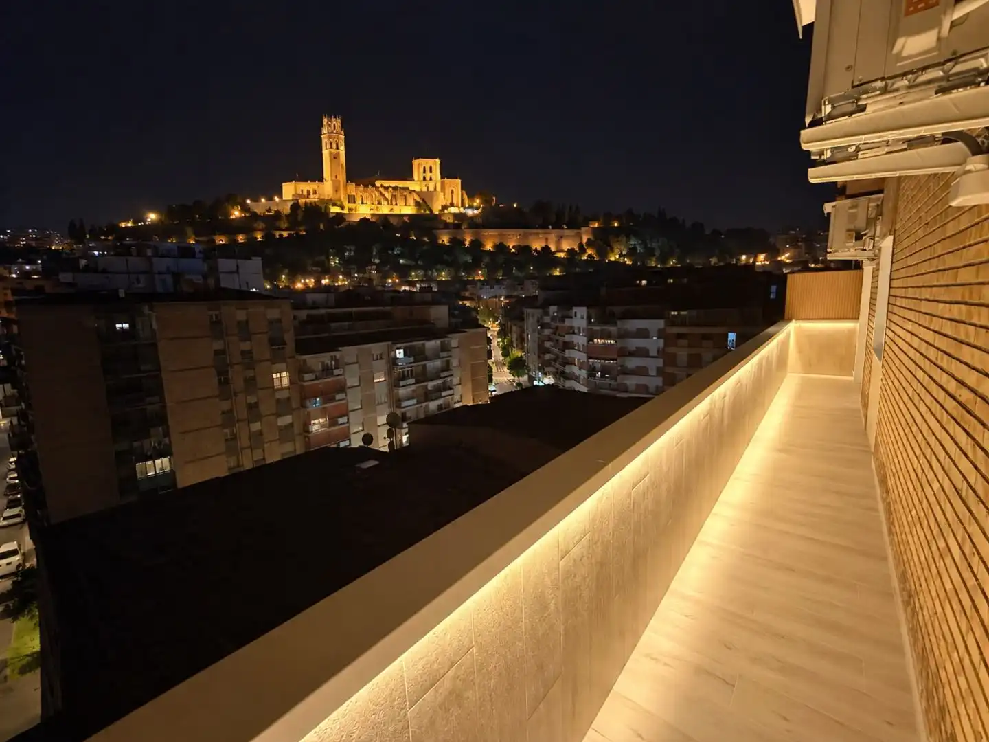 Terrassa de Àtic en venda en  Lleida Capital amb Aire condicionat i Balcó