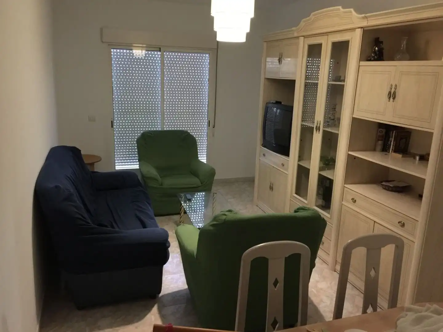 Sala d'estar de Pis de lloguer en Plasencia amb Calefacció, Moblat i Forn