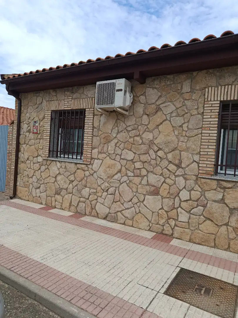 Exterior view of Houses for sale in Plasencia  with Private garden, Swimming Pool and Furnished