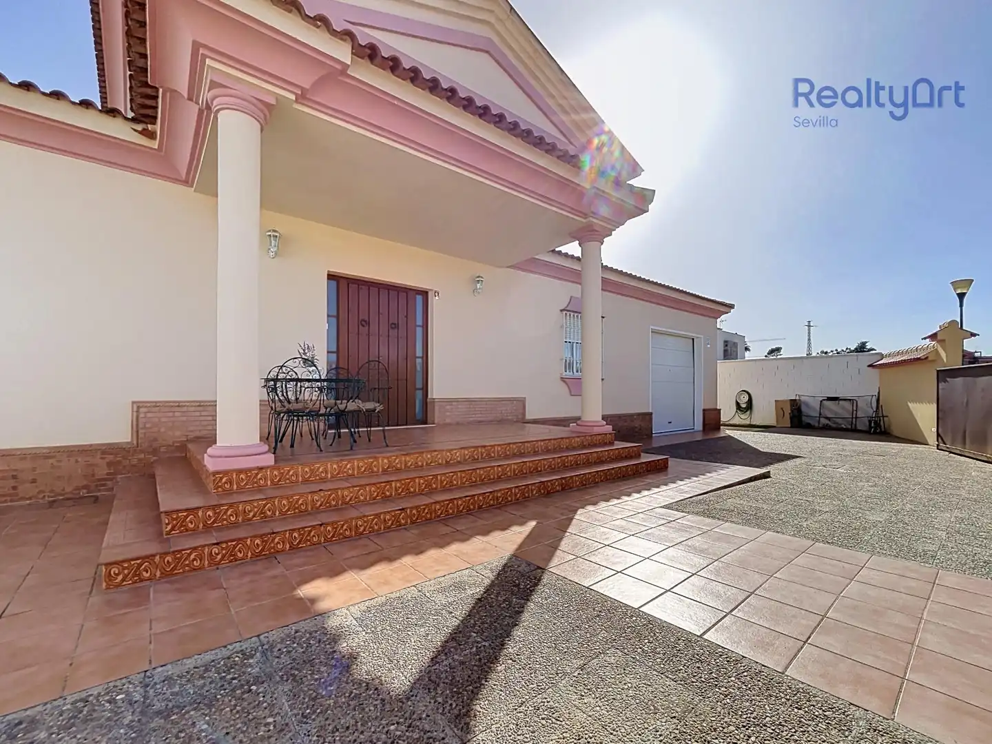Exterior view of Houses for sale in Tomares  with Air Conditioner, Heating and Private garden
